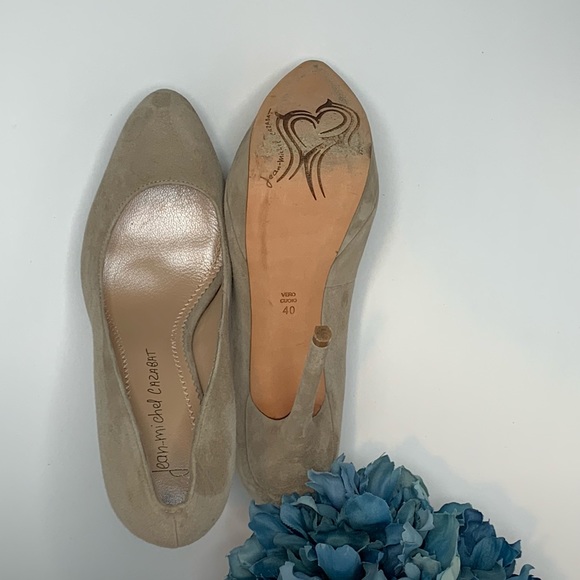 Jean Michel Cazabat Lennox Nude Suede size EU 40 - Picture 4 of 6